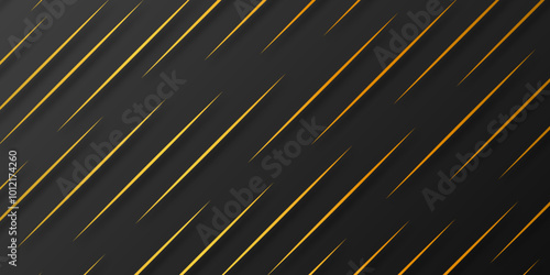 Abstract pattern Golden streaks of light elegant background. Gold black strip line seamless pattern vector design. Luxury style. Decorative background for design of covers. 