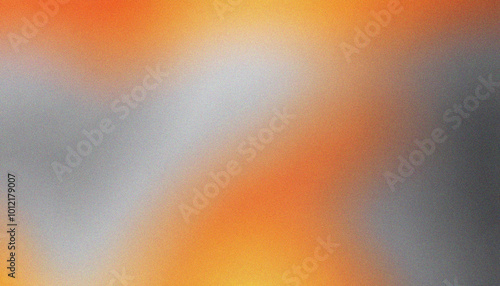 grainy gradient background abstract colors noise texture backdrop wide banner poster header cover design Orange, Grey. Dynamic wave banner with bold grainy textures