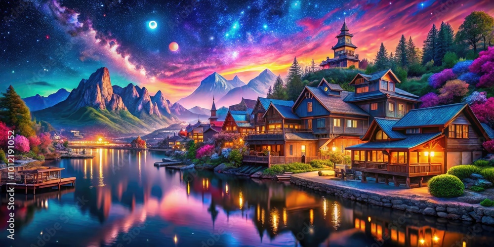 Enchanting Magical Backgrounds for Fantasy Themes and Dreamlike Visuals in Various Color Palettes Enchanting Magical Backgrounds for Fantasy Themes and Dreamlike Visuals in Various Color Palettes