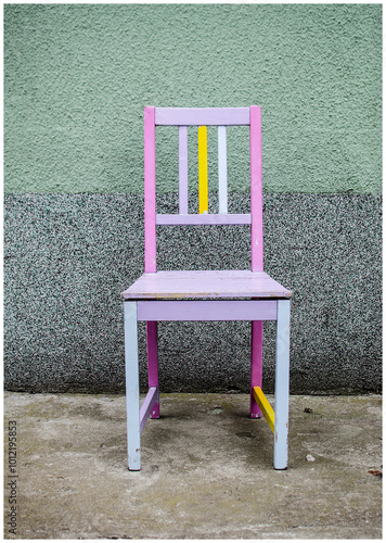 Colorful chair
