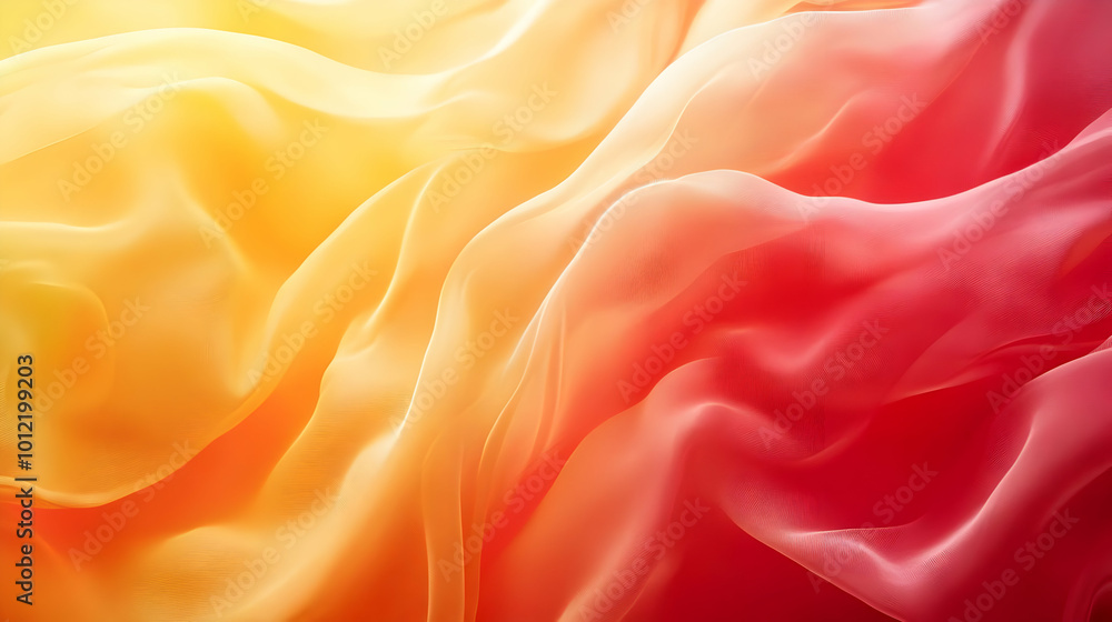 Obraz premium Abstract Background with Yellow and Red Gradient
