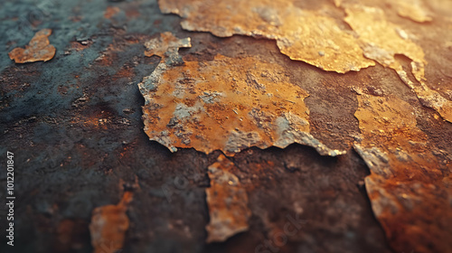 Rusty Metal Texture Background