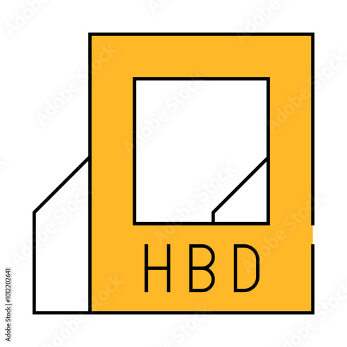 Photography happy birthday photo frame line icon vector