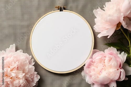 Mockup for cross stitch pattern, background, photo background, cross stitch, cross stitch pattern, cross, bag, textile, material, mockup, decor, circle, plant