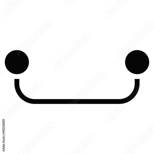 Towel Hanger Vector Icons