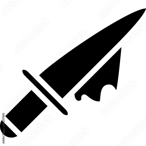 Knife Blood Vector Icons