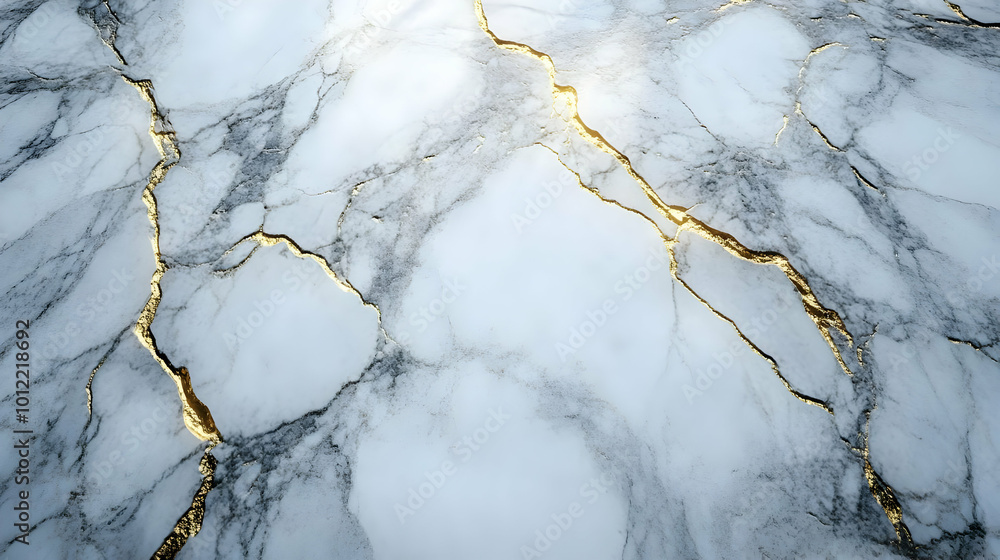 White Marble Texture with Gold Veins Background White Marble Texture with Gold Veins Background