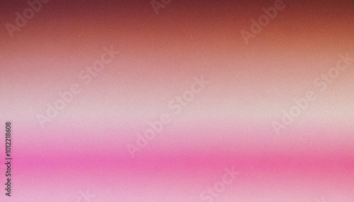 Εκτύπωση καμβά Pink, Brown Grainy gradient background mauve smooth pastel colors backdrop noise texture effect copy space