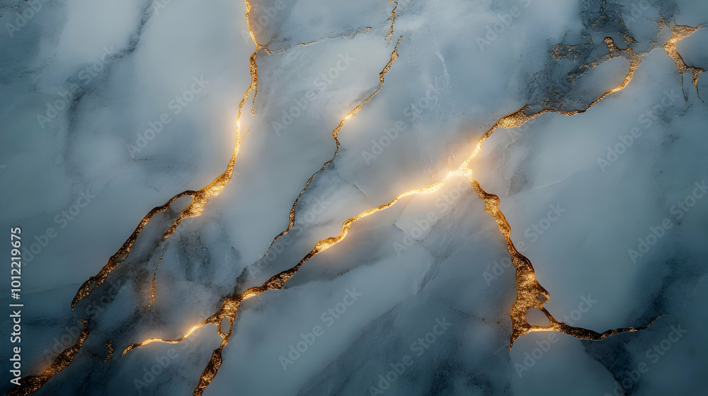 Abstract Background with Golden Veins Abstract Background with Golden Veins