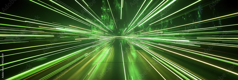 green lasers, speed lines green lasers, speed lines