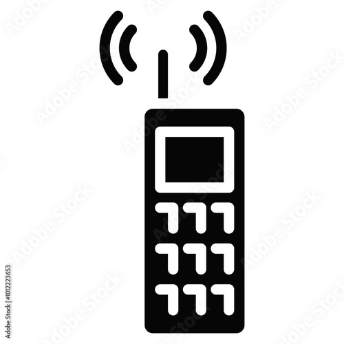 Walkie Talkie Vector Icons