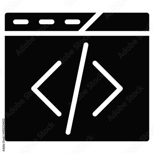 Web Coding Vector Icons