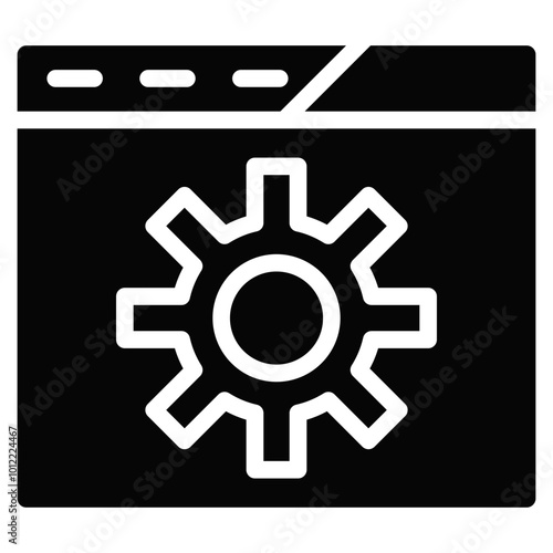 Browser Setting Vector Icons