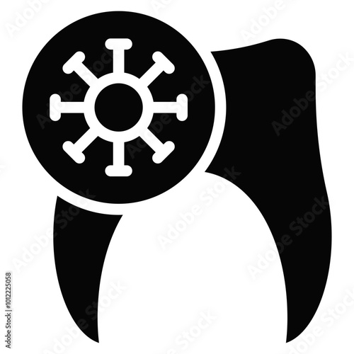 Tooth Infection Vector Icons