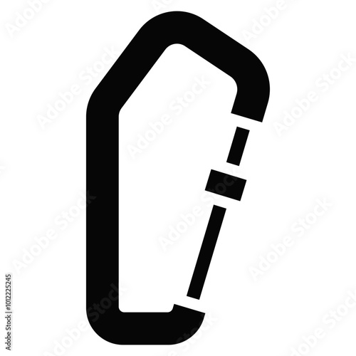 Carabiner Vector Icons