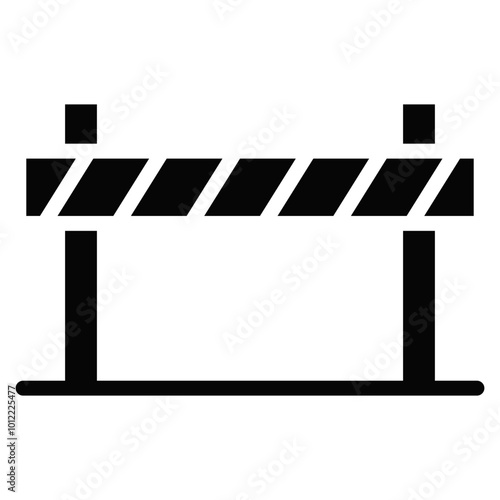Road Block Vector Icons