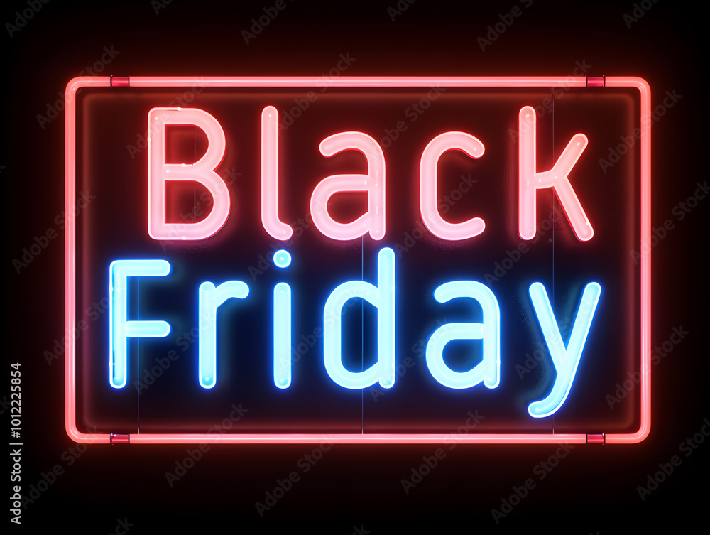 Neon Marquee Sign with ‘Black Friday’ Text | Bright and Bold Display for Holiday Sales and Discounts Neon Marquee Sign with ‘Black Friday’ Text | Bright and Bold Display for Holiday Sales and Discounts