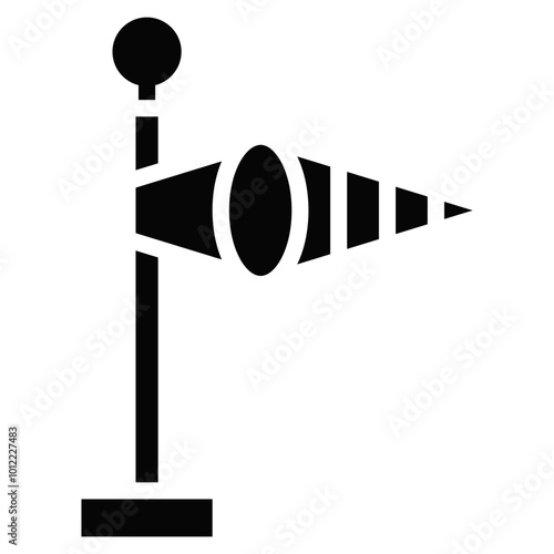 Windsock Vector Icons