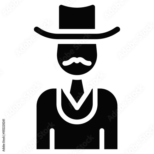 Cowboy Vector Icons