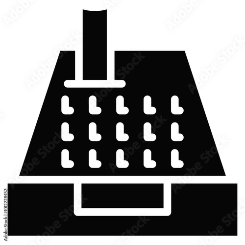 Cashier Machine Vector Icons