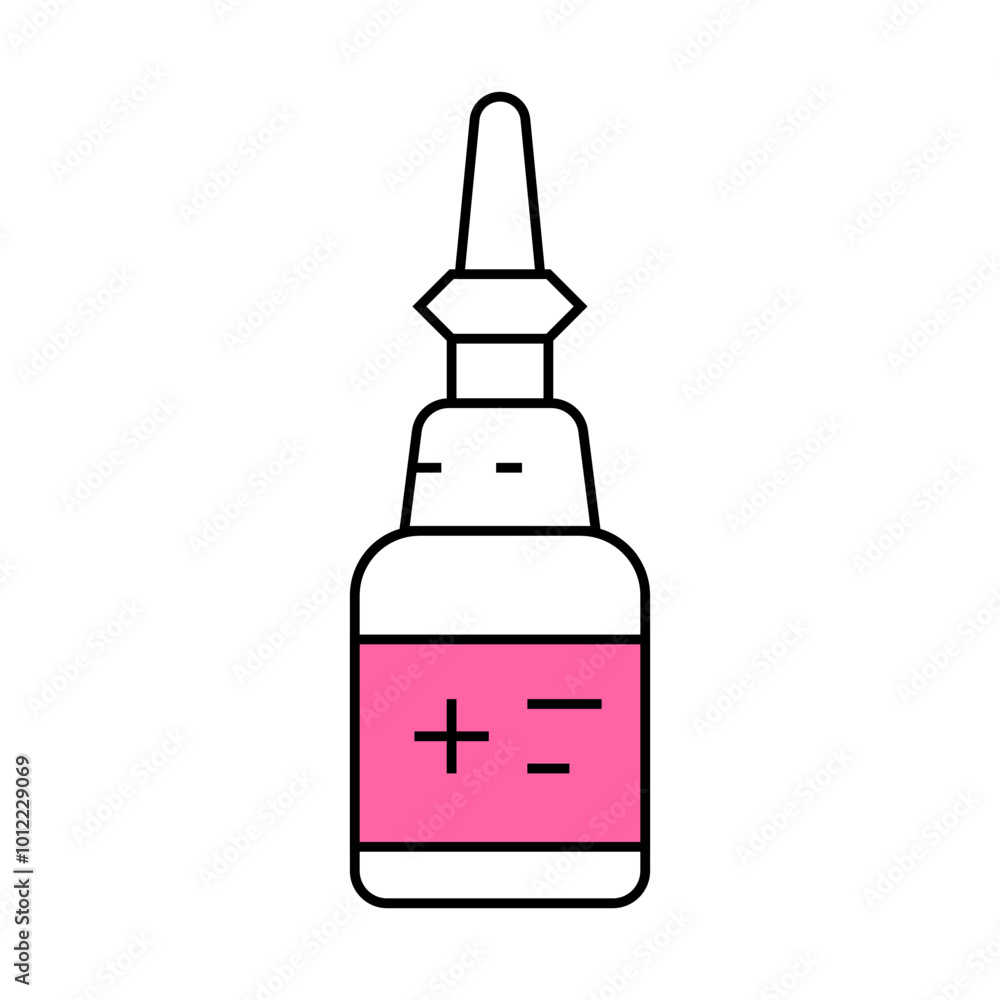 eye drops medical treatment line icon vector. eye drops medical treatment sign. isolated symbol illustration eye drops medical treatment line icon vector. eye drops medical treatment sign. isolated symbol illustration