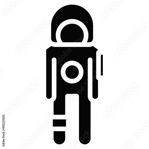Astronaut Suit Vector Icons