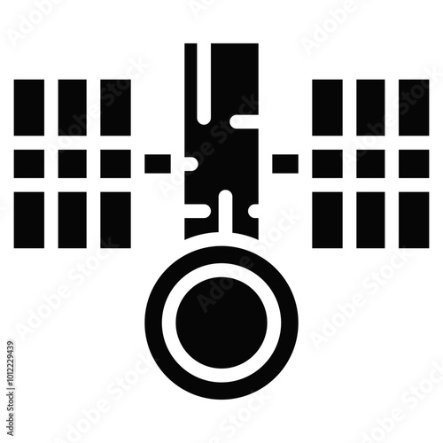 Hubble Telescope Vector Icons