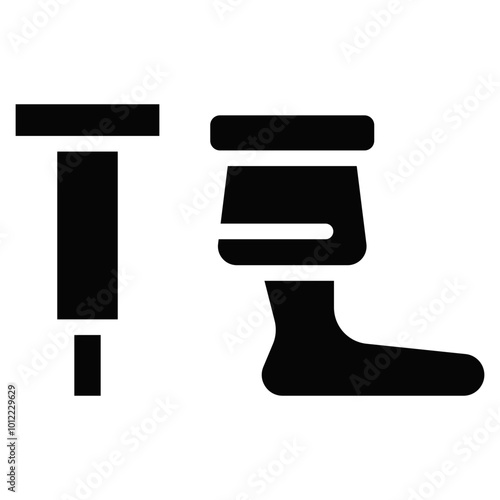 Wooden Leg Vector Icons