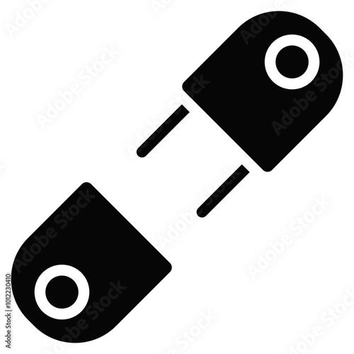 Disconnect Switch Vector Icons