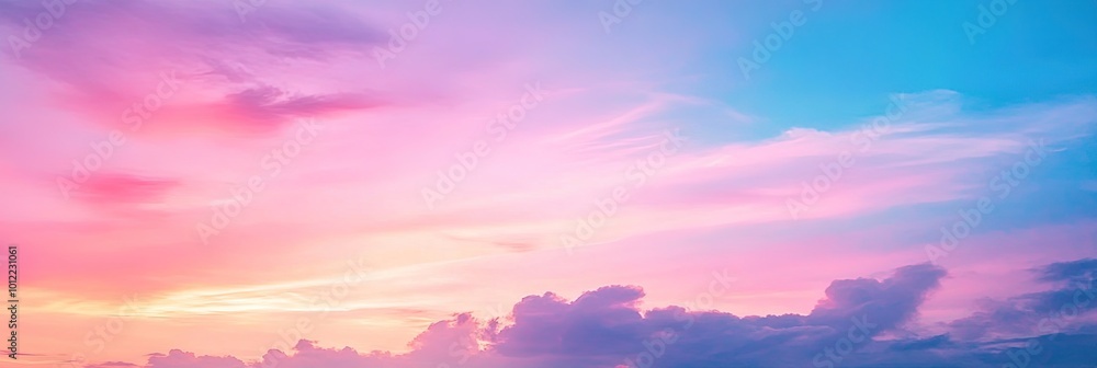 pink and blue sunset pink and blue sunset