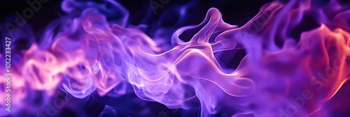 purple flames