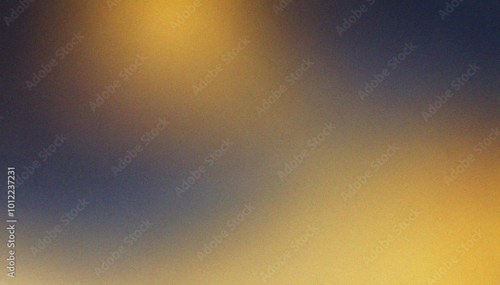 Warm Beige, Mustard Yellow, Deep Navy Blue noise texture glowing gradient banner. Retro grainy glow with dynamic grainy wave patterns Warm Beige, Mustard Yellow, Deep Navy Blue noise texture glowing gradient banner. Retro grainy glow with dynamic grainy wave patterns
