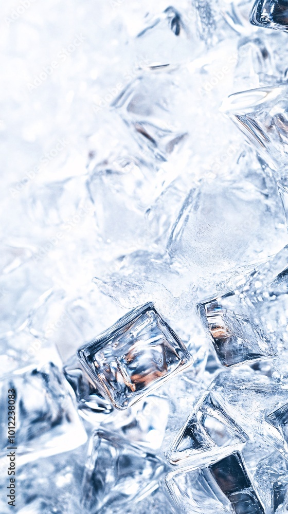 ice texture on white background center left hole ice texture on white background center left hole