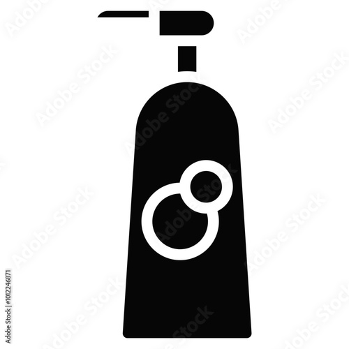 Shampoo Hair Vector Icons