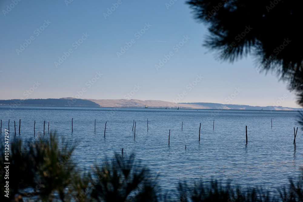 Vidéo. Bassin d'Arcachon : le mirage des Pyrénées visible depuis le sommet de la dune du Pilat