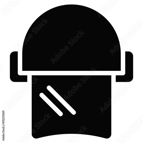 Police Helmet Vector Icons
