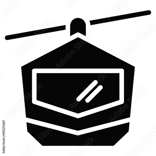 Cable Car Vector Icons
