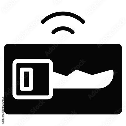 Smart Keycard Vector Icons