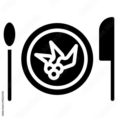 Christmas Feast Vector Icons
