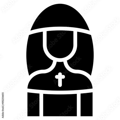 Nun Vector Icons