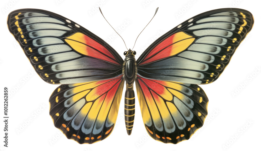 Fototapeta premium PNG Butterfly animal insect invertebrate.