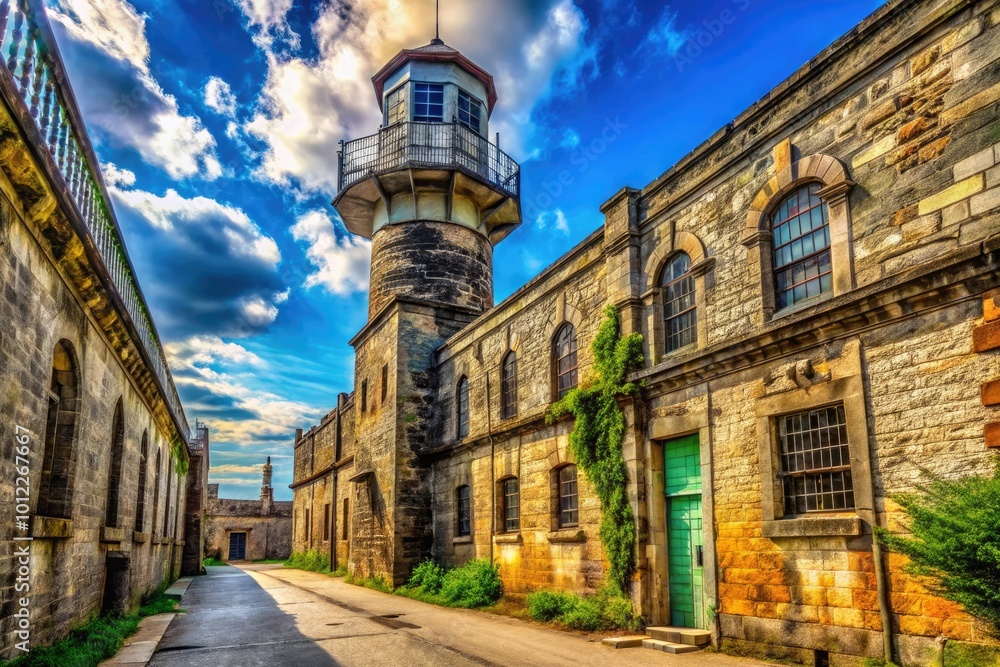 Historic Eastern State Penitentiary with Al Capone's Cell, an Iconic Landmark of American Crime Historic Eastern State Penitentiary with Al Capone's Cell, an Iconic Landmark of American Crime