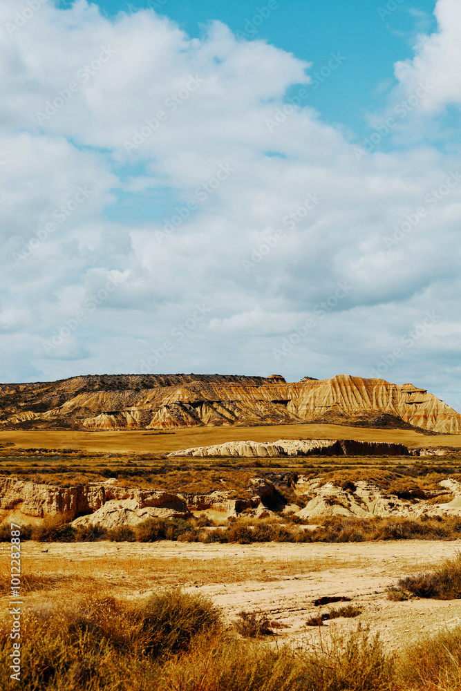 Naklejka premium Désert des Bardenas