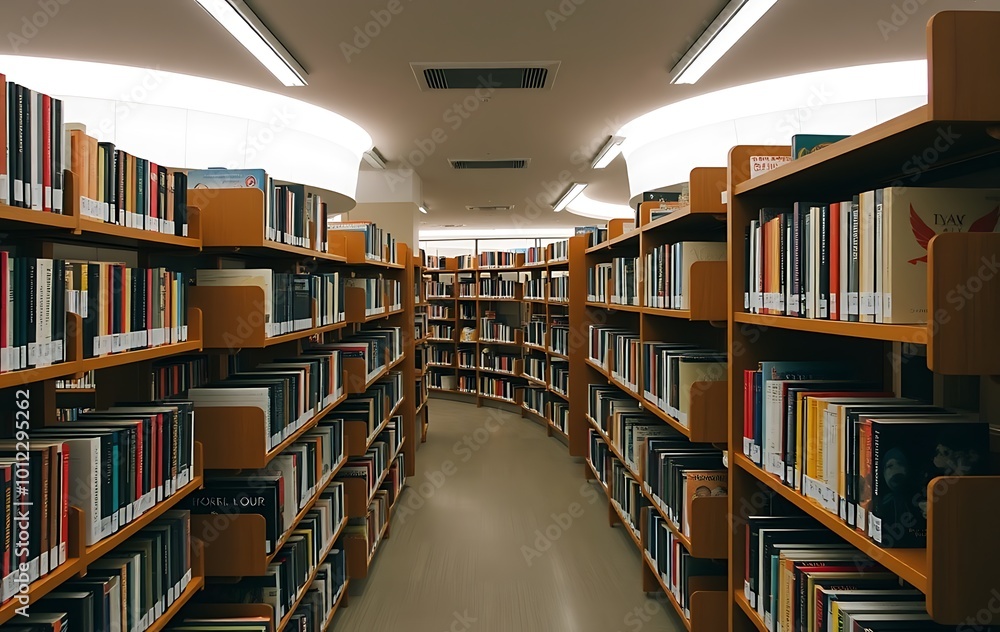 books in the library
books in the library