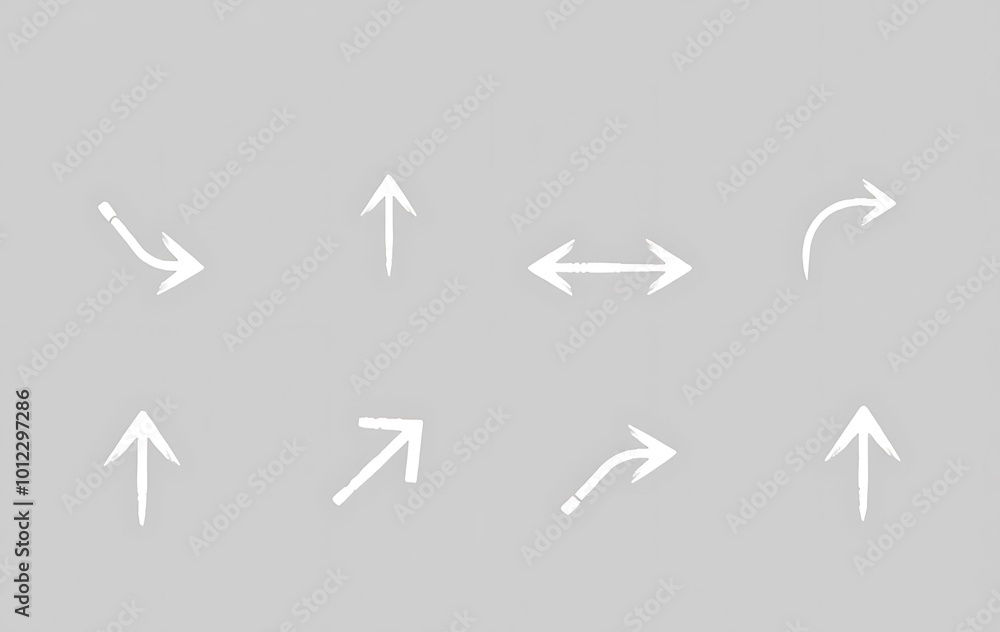 Hand drawn arrow mark icons vector
Hand drawn arrow mark icons vector