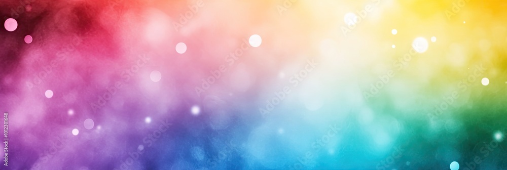 Obraz premium A vibrant rainbow gradient background with soft transitions between each color