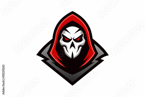 Reaper Illustration Design Mascot for E-Sport or Merchandise