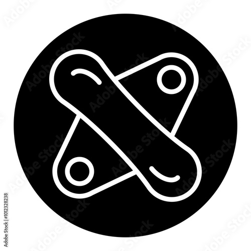 Cloth Pad Vector Icons