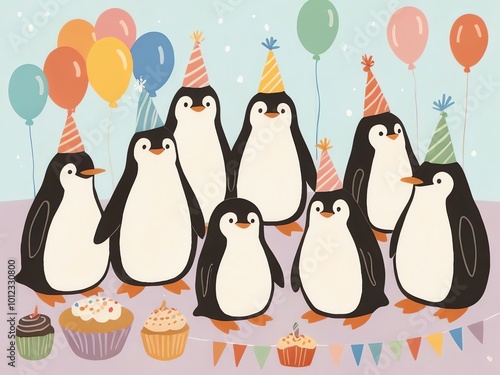 Happy Birthday Penguins! photo