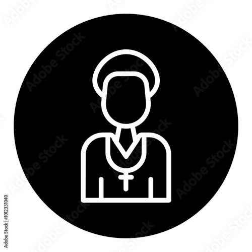Pastor Vector Icons